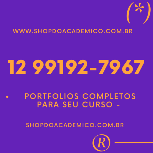 Portfolio Individual Projeto de Extensão Letras português/inglês