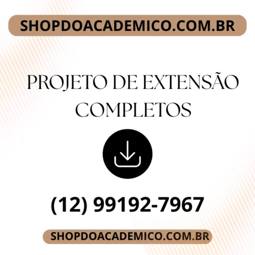 Projeto de Extensao II Produção Industrial