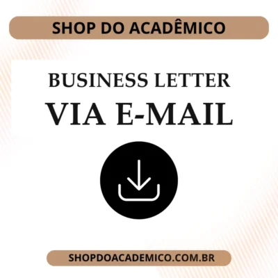 Business Letter via E-mail