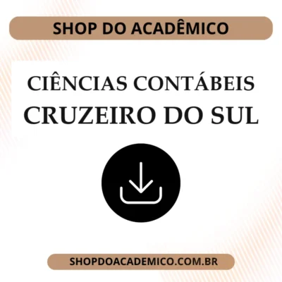 Trabalhos de Ciências Contábeis Cruzeiro do Sul