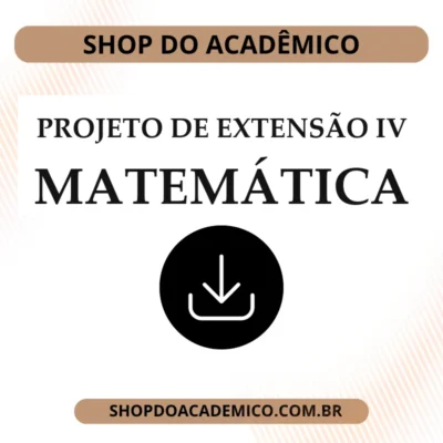 Projeto de Extensão IV Matemática