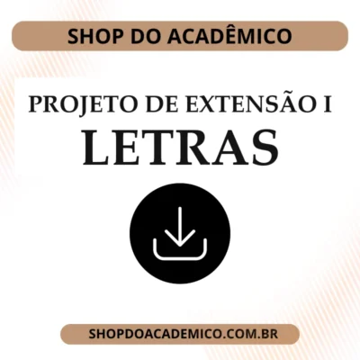 Projeto de Extensão I Letras