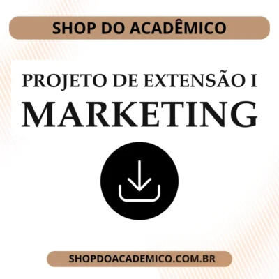 Projeto de Extensão I Marketing