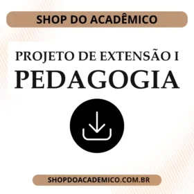Projeto de extensão I Pedagogia