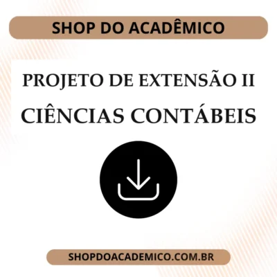 Projeto de Extensão II Ciências Contábeis