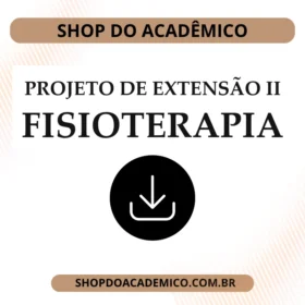 Projeto de Extensão II Fisioterapia