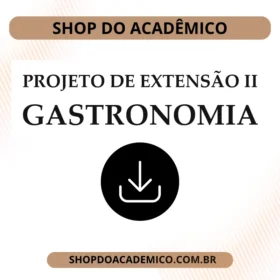Projeto de extensão II Gastronomia