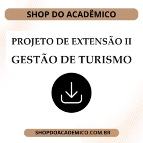 Projeto de Extensão II Gestão de Turismo