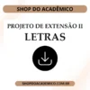 Projeto de Extensão II Letras