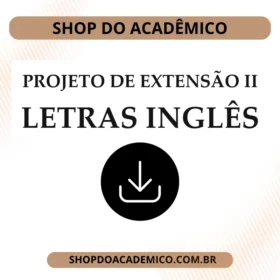 Projeto de Extensão II Letras Inglês