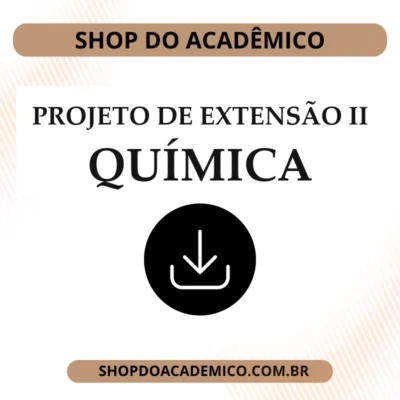 Projeto de Extensão II Química