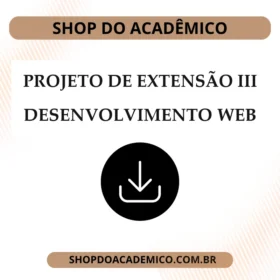 Projeto de Extensão III Desenvolvimento Web