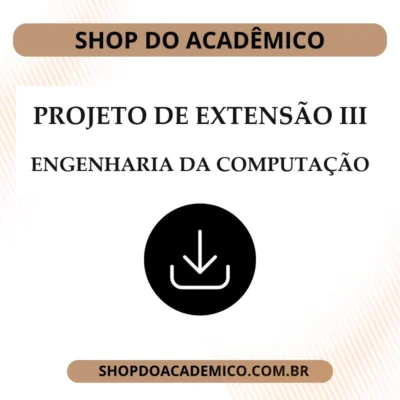 Projeto de Extensão III Engenharia da Computação