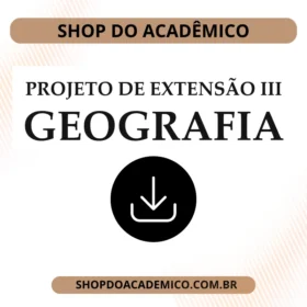 Projeto de Extensão III Geografia