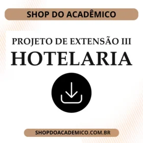 Projeto de Extensão III Hotelaria