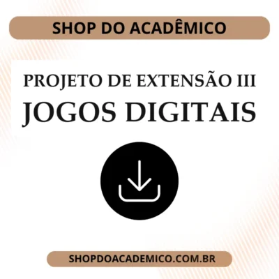 Projeto de Extensão III Jogos Digitais