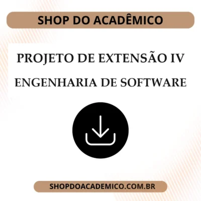 Projeto de Extensão IV Engenharia de Software