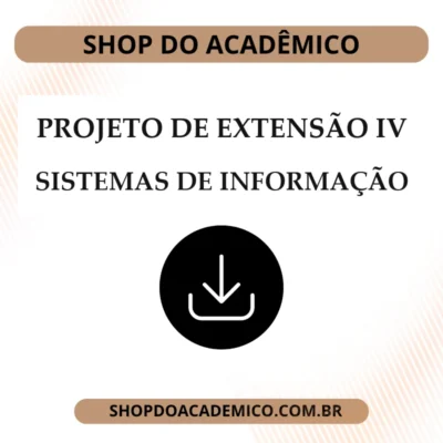 Projeto de Extensão IV Sistemas de Informação