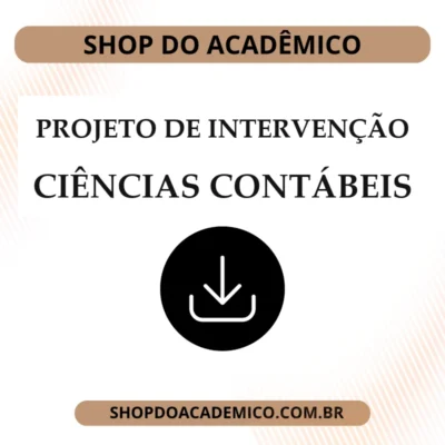 Projeto de Intervenção Ciências Contábeis