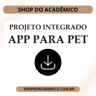 Projeto Integrado ADS Aplicativo para monitorar seu pet no parque