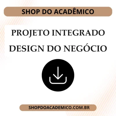 Projeto Integrado para a Estratégia ser eficaz ela precisa estar alinhada com o design do negócio