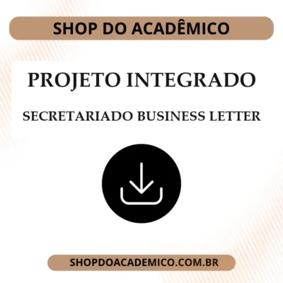 Projeto Integrado Sintese Secretariado Business Letter