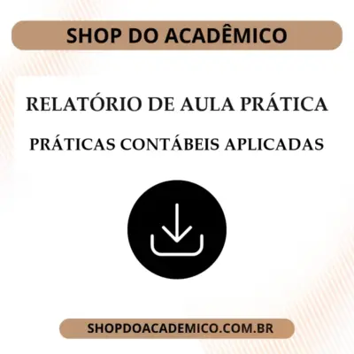 Relatório de Aula Prática - Práticas Contábeis Aplicadas