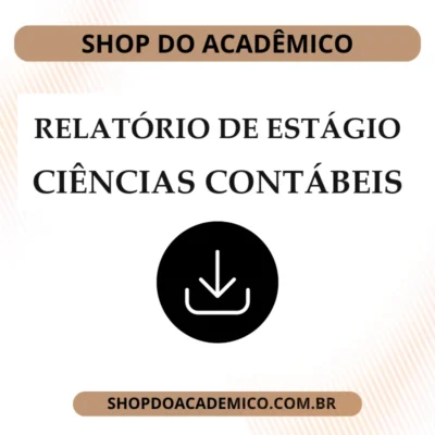 Relatório de Estágio Supervisionado Ciências Contábeis